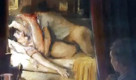 یک معلم جوان, در یک دانش آموز جوان در فیلم سکسی خواهر و برادر کلاس نگاه